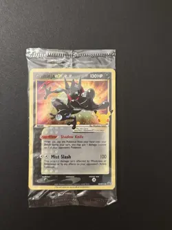 2021 POKEMON 25TH CELEBRATIONS GOLD STAR HOLO RARE GRENINJA NM SEALED 💫 - Image 1