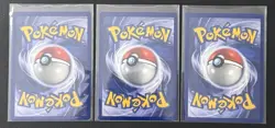 2000 POKEMON BLACK STAR PROMO NON HOLO MEW X3 NM SET 🔮 - Image 2