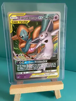 Pokemon Espeon & Deoxys GX 72/236 World Championship Decks TAG TEAM GX 260 HP - Image 1
