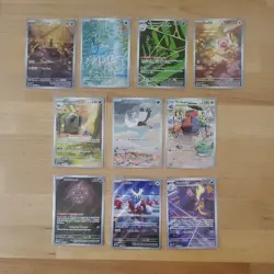 Pokemon Lot 10 Illustration Rares (IR's) MINT CONDITION All Cards Included - Image 1