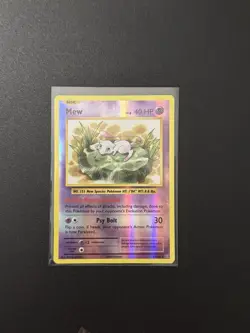2016 POKEMON EVOLUTIONS HOLO RARE LILY PAD MEW NM 🔮 - Image 1