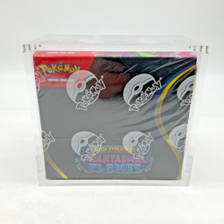 Pokemon TCG Mega Evolution Phantasmal Flames Booster Box SEALED w/Acrylic Case - Image 1