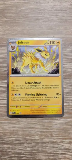 Jolteon 169 Prismatic Evolutions Black Star Promo Cosmos Holo Pokemon TCG - Image 1