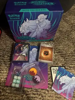 Pokemon Journey Together EMPTY ETB Box Destin Rivals - Image 3