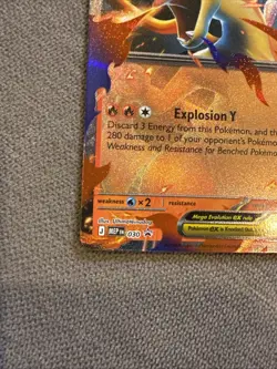 Mega Charizard Y Ex 030 Black Star Promo and Tin Pokemon TCG Cards - Image 5