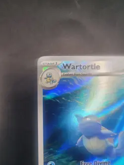 Pokemon Wartortle Scarlet & Violet 151 Illustration Rare 171/165 English Lp - Image 2