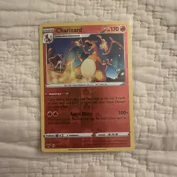 Charizard Reverse Holo Rare 025/185 2020 SWSH Vivid Voltage Pokemon Card NM - Image 1