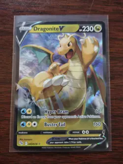 Dragonite V - 049/078 - Ultra Rare NM, English Pokemon Pokemon GO - Image 1