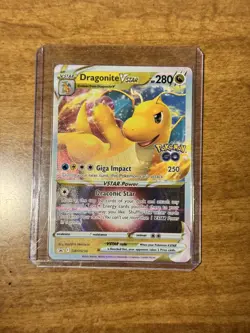 Dragonite VStar SWSH236 Black Star Promo Pokemon Go - Image 1