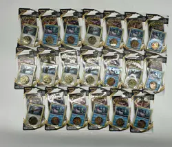Lot (40) Pokemon TCG Sun & Moon Rebel Clash Single Booster Pack Blisters Sealed - Image 1