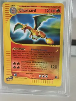 Pokemon TCG - Charizard - 40/165 - Rare Reverse Holo - Expedition [PSA 8 NM-MT] - Image 4