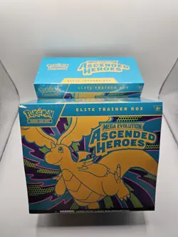 Pokemon Mega Evolution Ascended Heroes ETB (2 boxes!) - Factory Sealed - Image 1