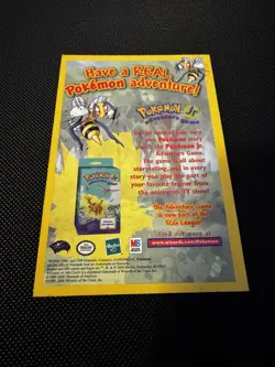 Pokemon Promo Card Master The Game Rare Insert Card Lightly Played - Image 2