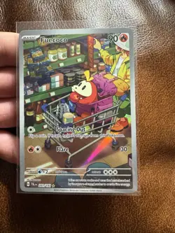 Pokemon TCG Fuecoco 201/193 Sv02: Paldea Evolved Illustration Rare Near Mint - Image 3