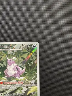 Pokemon TCG Nidoking 174/165 Sv Scarlet & Violet 151 Illustration Rare Near Mint - Image 3