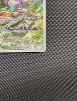 Pokemon TCG Nidoking 174/165 Sv Scarlet & Violet 151 Illustration Rare Near Mint - Image 4