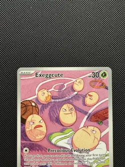Pokemon TCG Exeggcute 192/191 Sv08: Surging Sparks Illustration Rare Near Mint - Image 3