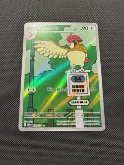 Pokemon TCG Pidgeotto 208/197 Sv03. Obsidian Flames Illustration Rare Near Mint - Image 2