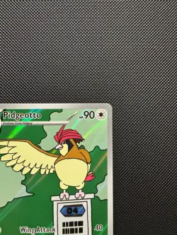 Pokemon TCG Pidgeotto 208/197 Sv03. Obsidian Flames Illustration Rare Near Mint - Image 3