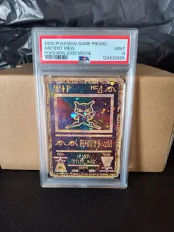 POKEMON PSA 9 MINT ANCIENT MEW 2000 GAME PROMO MOVIE - Image 1