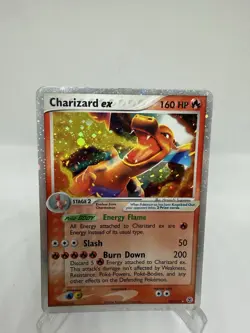 Pokemon 2004 Charizard Ex 105/112 EX Fire Red & Leaf Green Rare Holo LP - Image 4