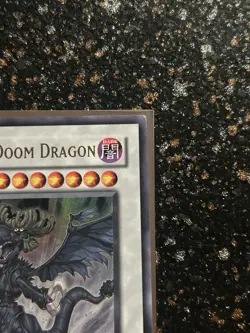 Yugioh 2x Infernity Doom Dragon THSD 1st Ed Ultra Rare LP - Image 5