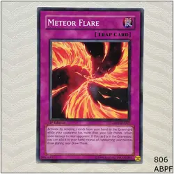 Meteor Flare - ABPF-EN067 - Common 1st Edition Yugioh - Image 1