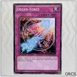 Degen-Force - ORCS-EN073 - Common 1st Edition Yugioh - Image 1