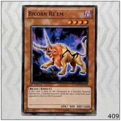 Bicorn Re'em - DREV-EN013 - Common 1st Edition Yugioh - Image 1