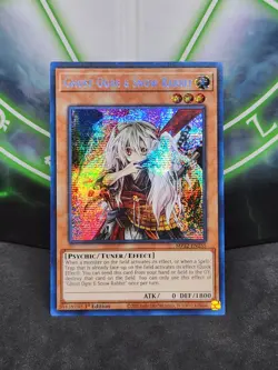 Yugioh Ghost Ogre & Snow Rabbit MP22-EN255 Prismatic Secret Rare NM - Image 1