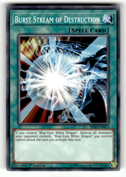 Burst Stream of Destruction SS02-ENA13 1st Edition Common Speed Duel Decks: Duel - Image 1