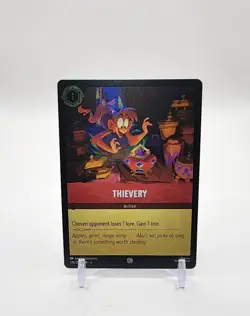 Thievery Common Cold Foil 128/204 Disney Lorcana TCG Azurite Sea - Image 1