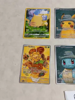 6 Pokemon x Van Gogh Black Star Promo ACG Art Card - read description - Image 3