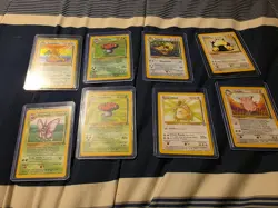 Assorted Pokemon Jungle Set Lot Of 8 Cards - Image 1