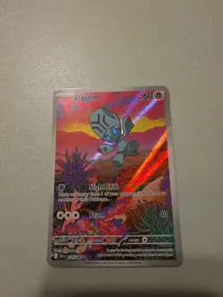 Pokemon TCG Elgyem Card 120/086 Black Bolt Illustration Rare - Image 1