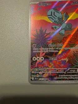 Pokemon TCG Elgyem Card 120/086 Black Bolt Illustration Rare - Image 3