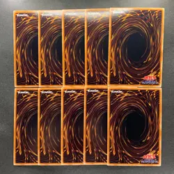 NM 10 card Jinzo GDB1-JP004 Gold Ultra Rare YuGiOh 1000 - Image 2