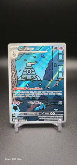 Pokemon TCG Dusclops Full Art Illustration Rare Holo Card 069/064 Shrouded Fable - Image 1