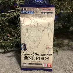 【Brand New Sealed】ONE PIECE Card Game EB-02 Anime 25th Collection Extra Booster - Image 1