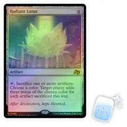 FOIL RADIANT LOTUS Aetherdrift DFT Magic MTG MINT CARD - Image 1