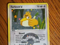 2004 Pokemon Ex Fire Red Leaf Green Farfetch'd foil card, mint condition - Image 2