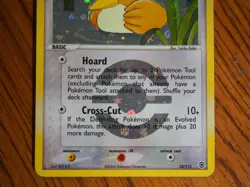 2004 Pokemon Ex Fire Red Leaf Green Farfetch'd foil card, mint condition - Image 3