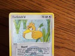 2004 Pokemon Ex Fire Red Leaf Green Farfetch'd foil card, mint condition - Image 5