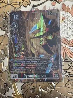 Digimon Card Game Liberator Debugger Set PB-22 Pyramidimon Alt Art Ex8-055 - Image 1