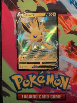 Jolteon V SWSH151 SWSH: Sword & Shield Promo Cards Holo - Image 1