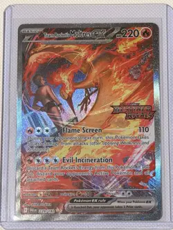 Team Rocket's Moltres ex - (Destined Rivals Stamp) 229/182 Miscellaneous Cards - Image 1