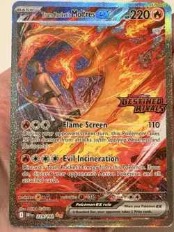 Team Rocket's Moltres ex - (Destined Rivals Stamp) 229/182 Miscellaneous Cards - Image 2