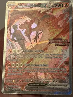 Team Rocket's Moltres ex - (Destined Rivals Stamp) 229/182 Miscellaneous Cards - Image 3