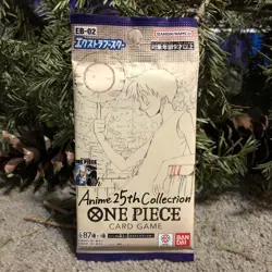 【Brand New Sealed】ONE PIECE Card Game EB-02 Anime 25th Collection Extra Booster - Image 1