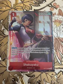 One Piece Card Game Shakuyaku R Legacy of the Master OP12-006 Premium Alt Art - Image 1